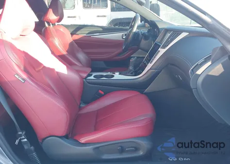 2018 Infiniti Q60 3.0T Red Sport 400 from USA, damaged, VIN JN1FV7EL5JM631203